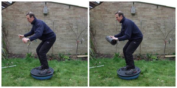 cycling, balance, stability, coordination, bosu, skill