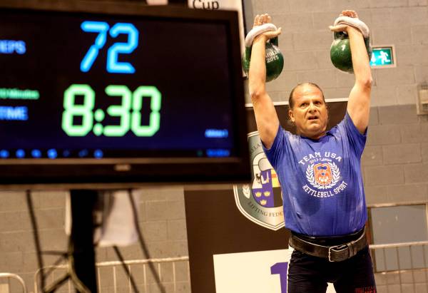 The veterans are the history of kettlebells sport competition.