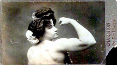 old time strongwoman