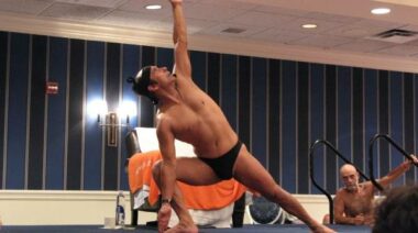 Accused of sexual misconduct by a number of women, Bikram goes low.