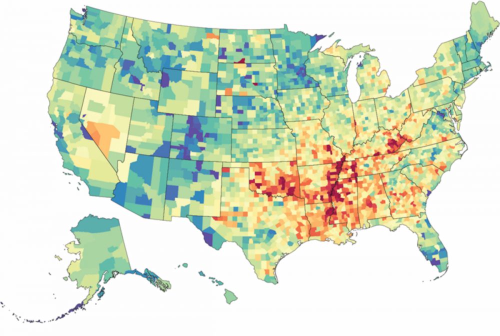 The Geography of Health: Where You Live Affects Mortality Rate ...