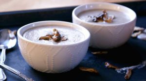 mushroom garlic soup