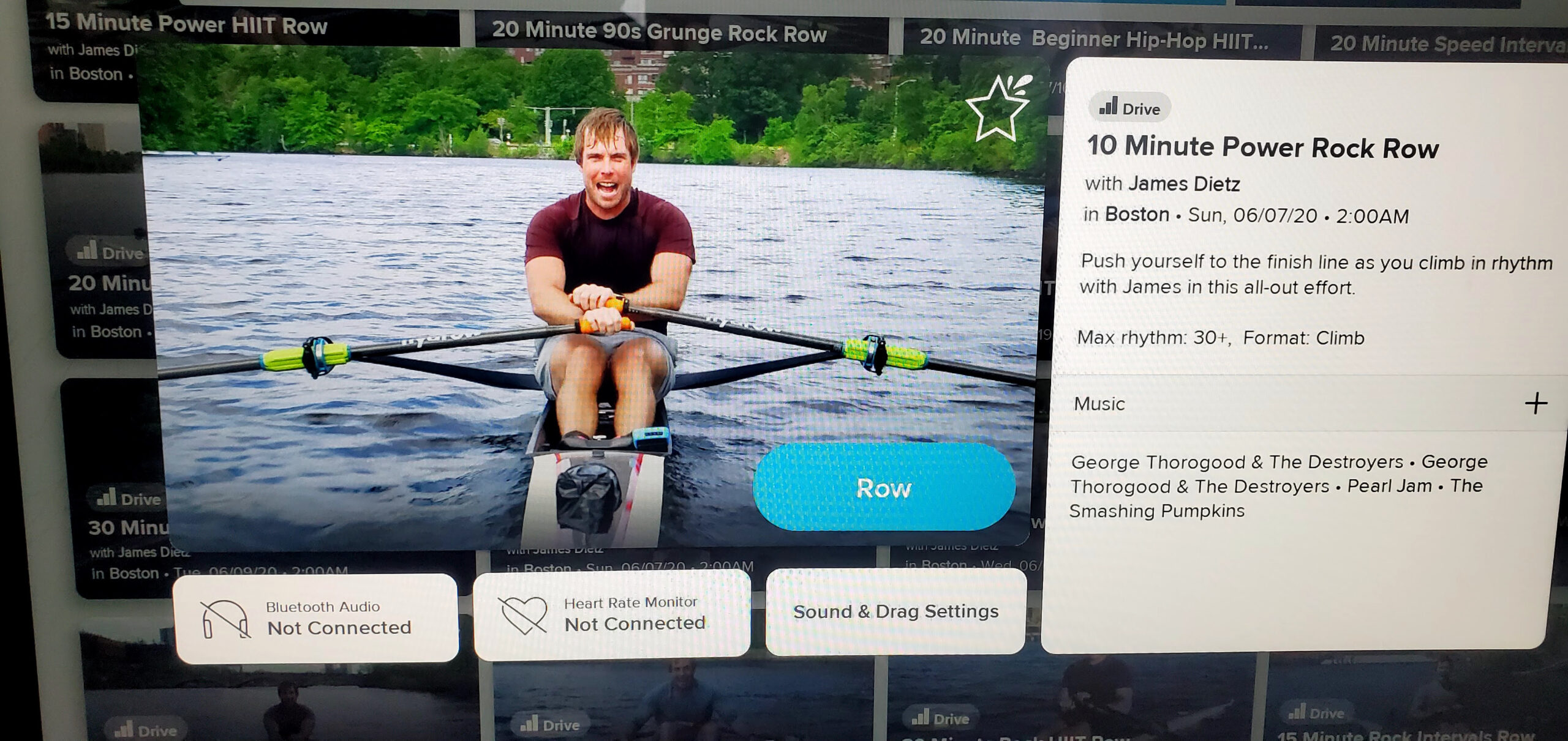Hydrow Indoor Rowing Machine  Immersive Full-Body Workouts