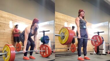 Powerlifter Jessica Buettner Deadlifts 556 pounds in Training