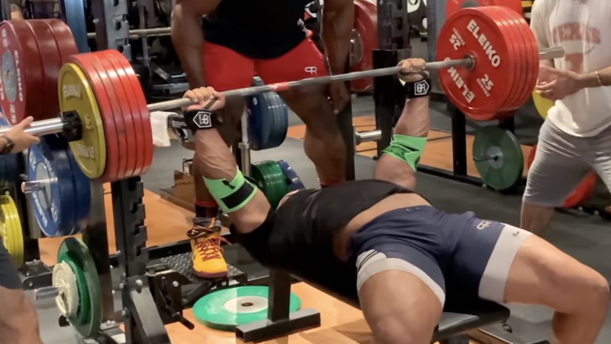 Larry Wheels Crushes a 661-Pound Paused Bench Press