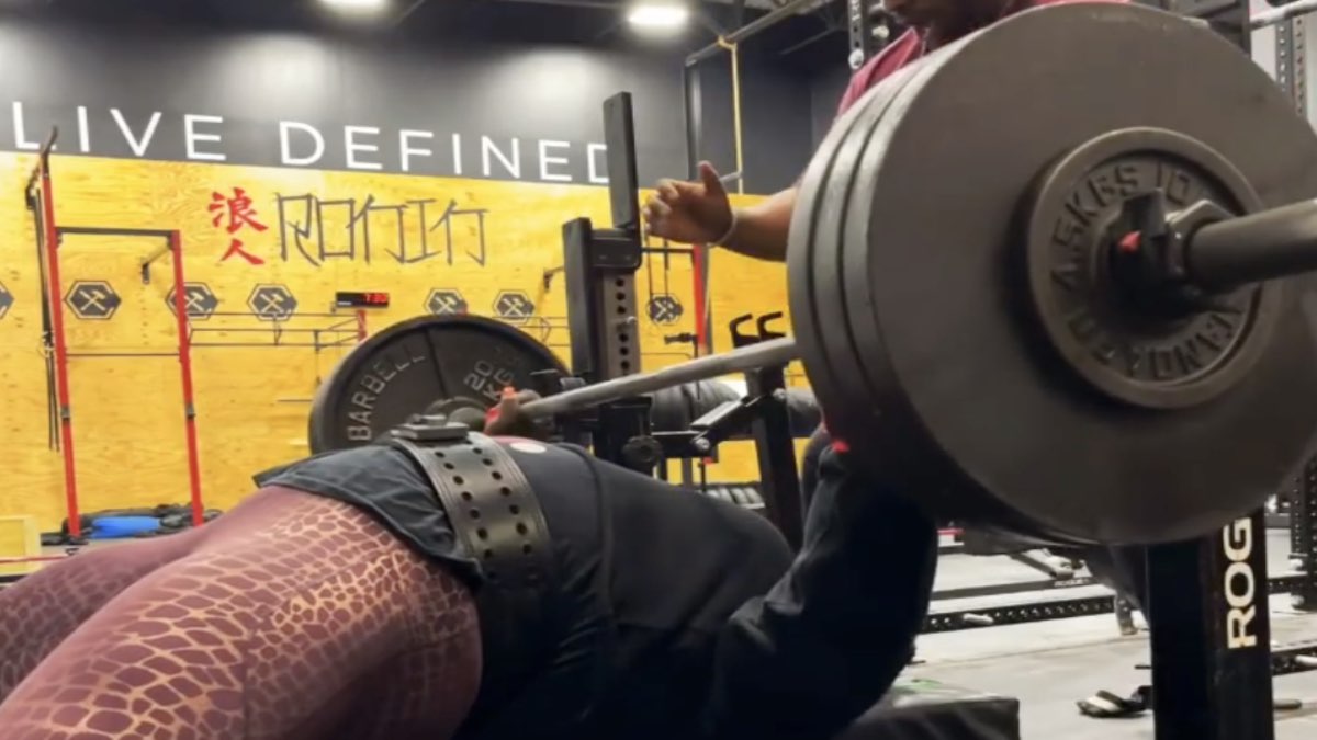 Tamara Walcott Notches 151.95 Kilogram Bench Press 335 Pounds for 2 Reps Breaking Muscle