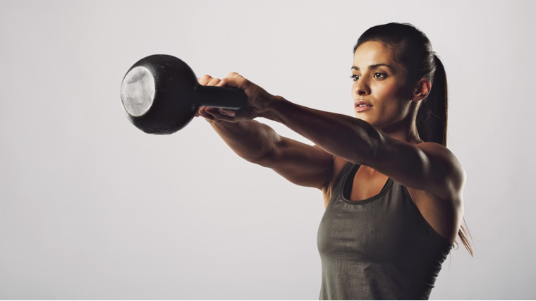 kettlebell swing before and after