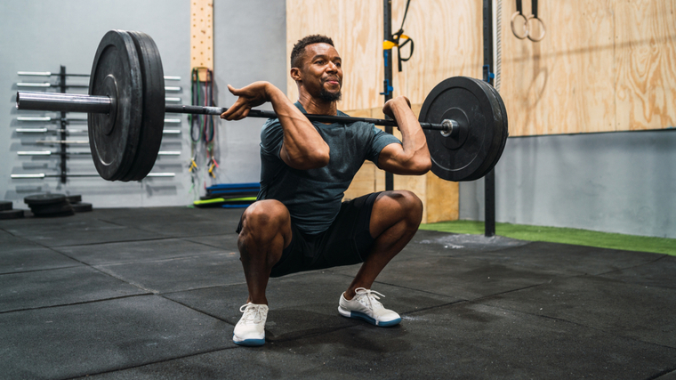 Hit This 15-Minute Barbell 'Bear Complex' Workout for Full-body