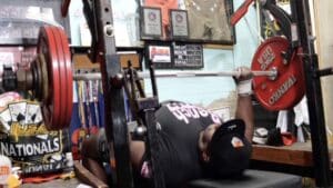 Jaisyn Mike 425-Pound Bench Press 20 Reps October 2022