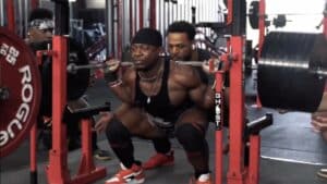 Russel Orhii 765-pound squat PR