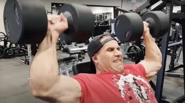 Jay Cutler Shoulder/Triceps Workout November 2022