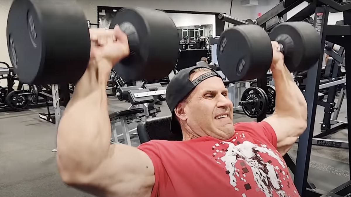 Jay Cutler Shares Advice During “Fit for 50” Shoulder and Triceps Workout