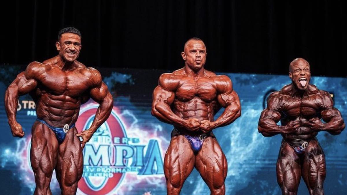 Mens open bodybuilding final call out at prejudging of 2023 Mr