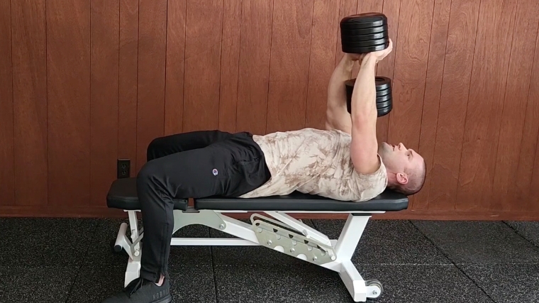 How to Do the Dumbbell Pullover for Upper Body Muscle and Mobility -  Breaking Muscle