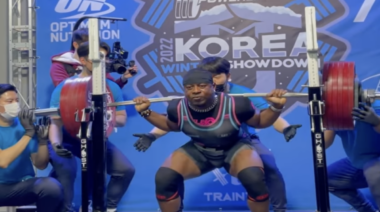 Russel Orhii 2022 Powerlifting Performance