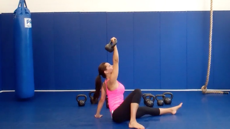 Kettlebell turkish sit online ups