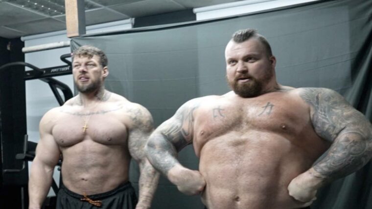 Eddie Hall Preps for Bodybuilding Debut by Training His Back With a Pro