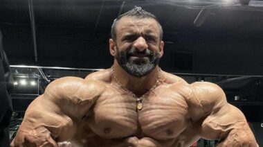 Hadi Choopan Looks Stacked as He Preps for Mr. Olympia Title Defense