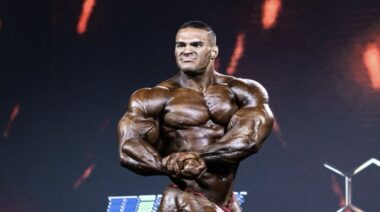 Nick Walker Posing Competitive 2022 On Stage