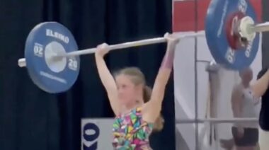 9-Year-Old Rory van Ulft Logs a Staggering 66-Kilogram (145.5-Pound) Clean & Jerk