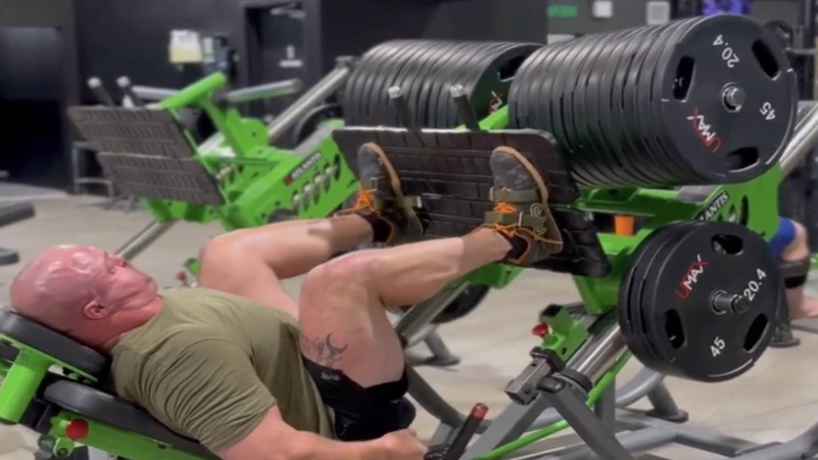 Mitchell Hooper Leg Presses 1,700 Pounds For 8 Reps Ahead of the 2023 Arnold Strongman Classic