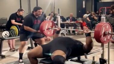 Ray Williams Bench Press 2023 Raw Nationals