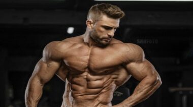 Ryan Terry physique tease chest and upper body