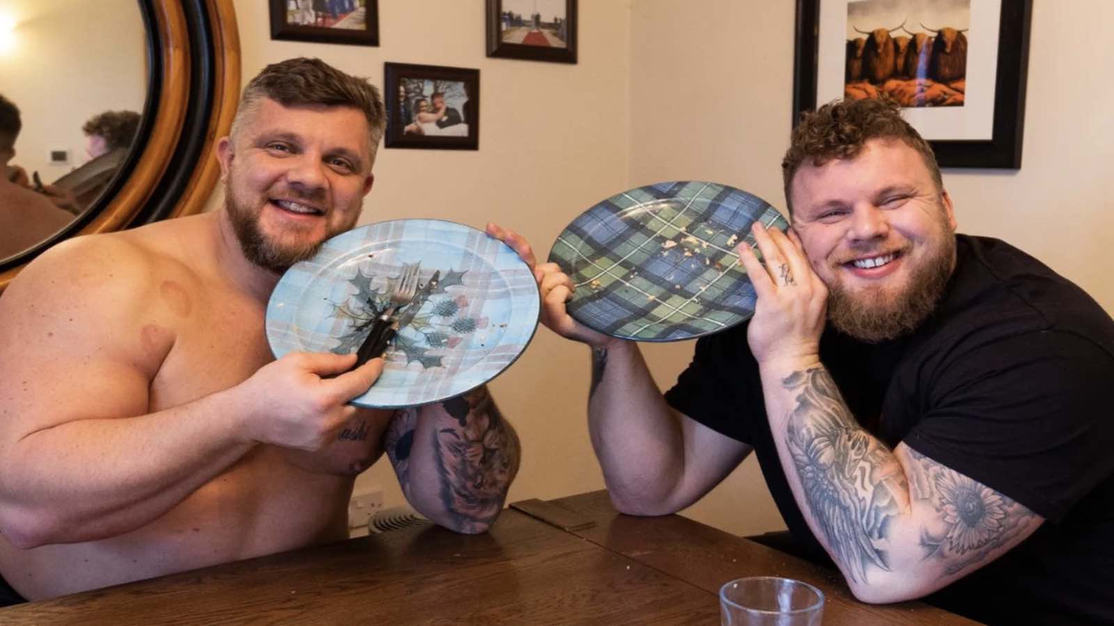 Tom and Luke Stoltman Crushed a Combined 10,000 Calories in Arnold Strongman Classic Prep