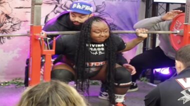 Sherine Marcelle World Record Squat 579 Pounds March 2023