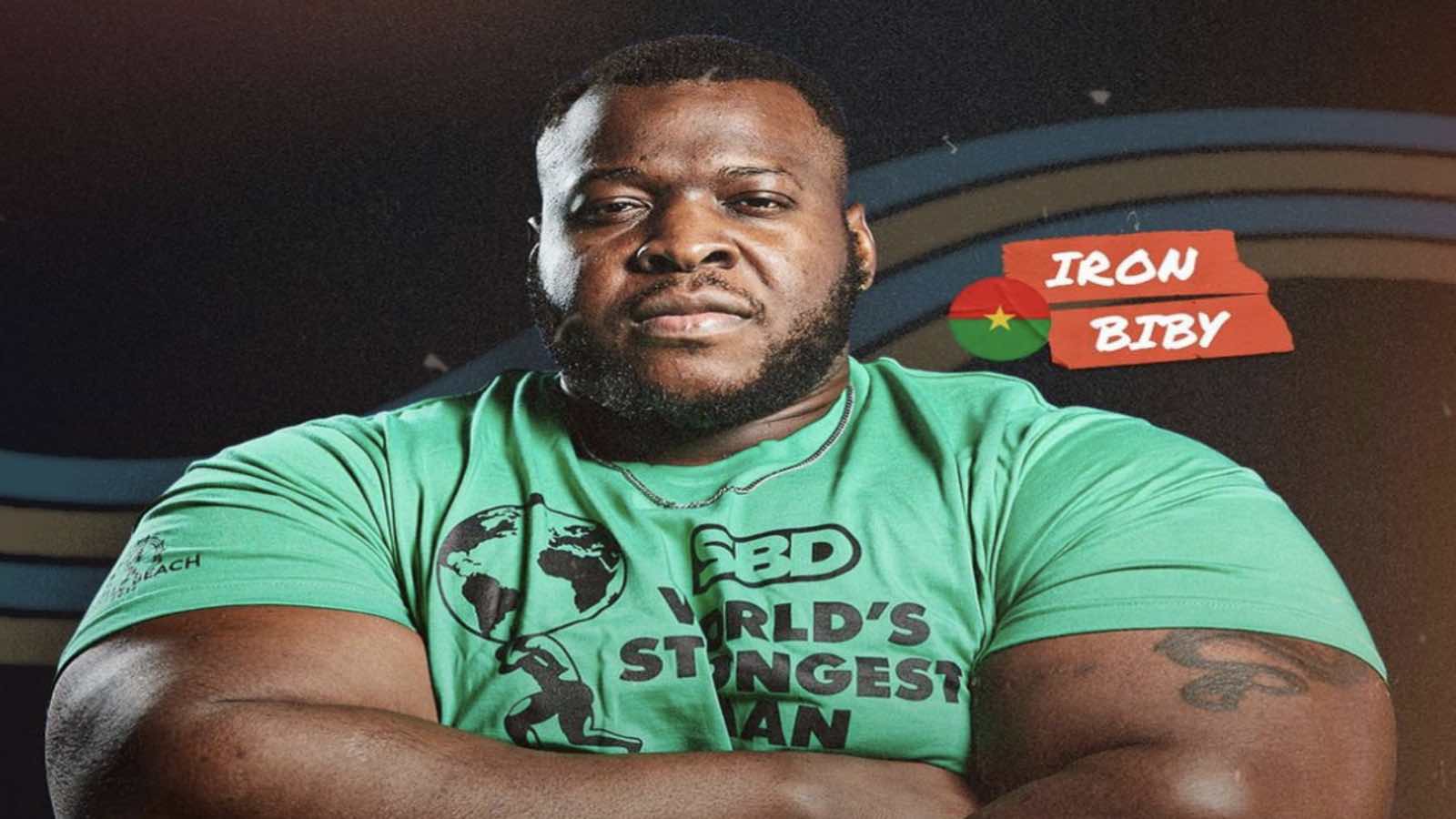 Cheick “Iron Biby” Sanou Withdraws from 2023 World’s Strongest Man, Kristján Jón Haraldsson in as Substitute