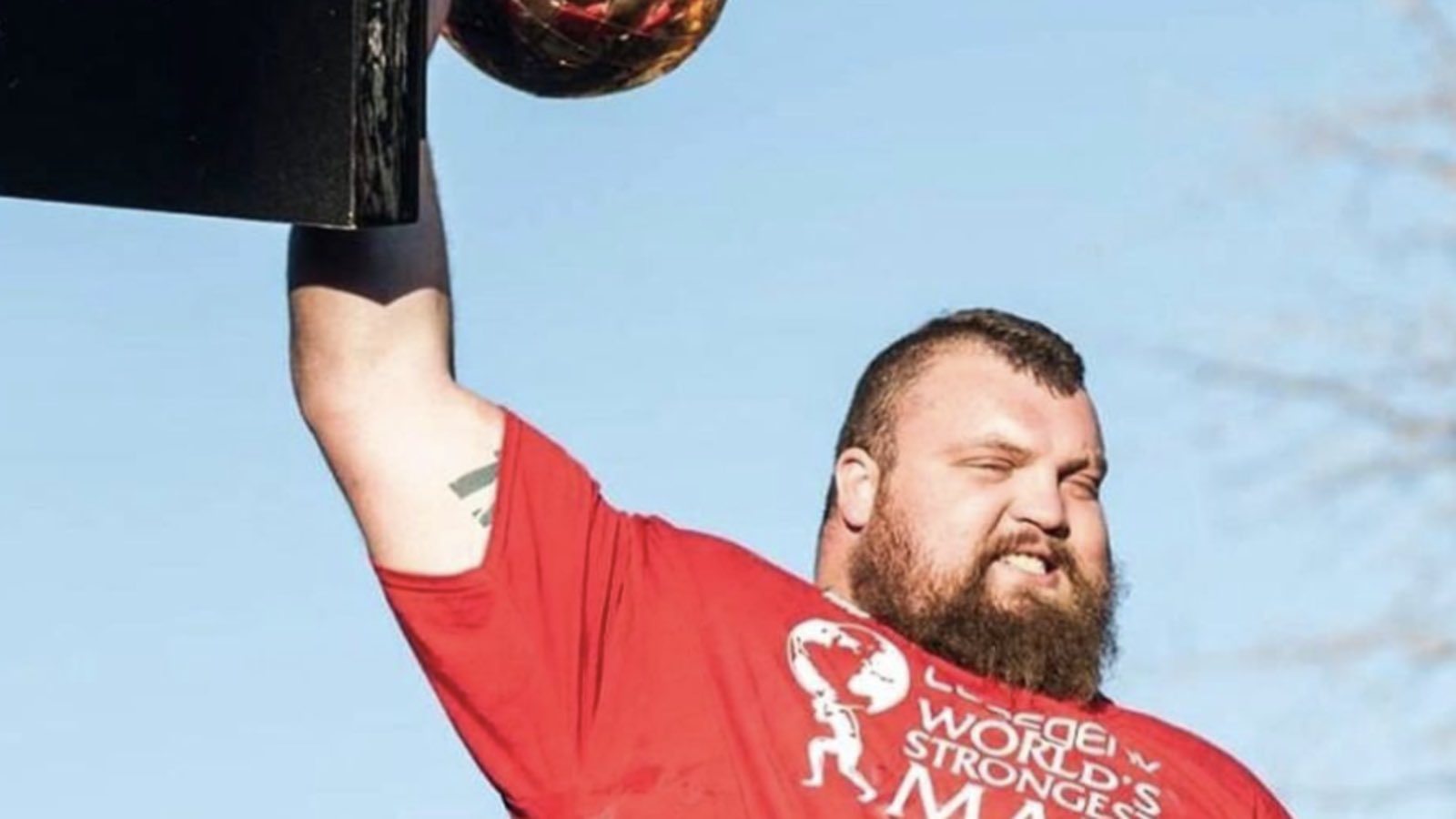 When did Eddie Hall become the World's Strongest Man, what is the