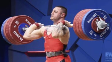 Karlos Nasar World Records 2023 European Weightlifting Championships