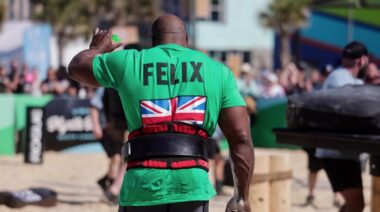 Mark Felix at 2023 World's Strongest Man contest