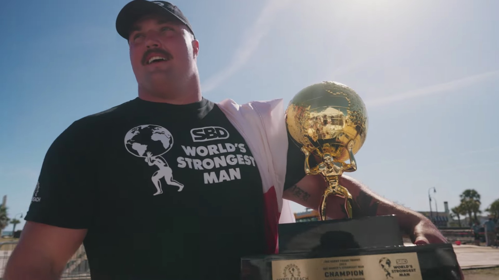 Mitchell Hooper Shares Behind-the-Scenes Footage from His 2023 World’s Strongest Man Win