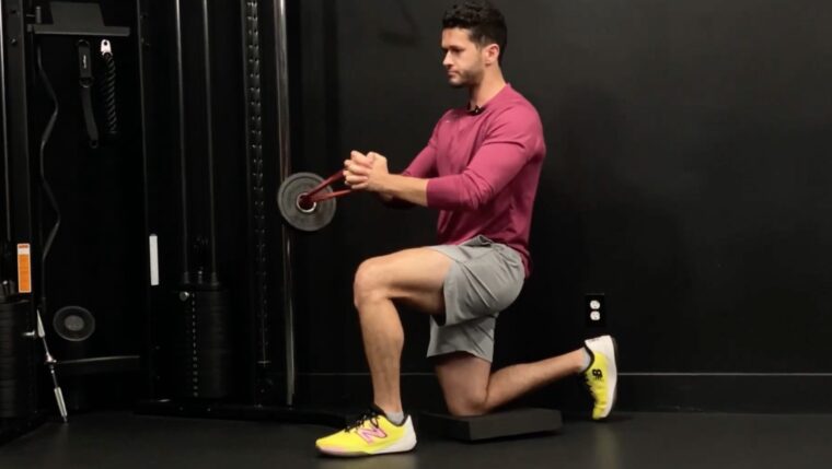 How to Do the Half-Kneeling Pallof Press for Core Strength and