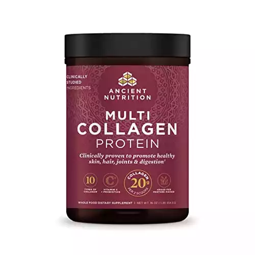 Ancient Nutrition Collagen Powder Protein With Probiotics