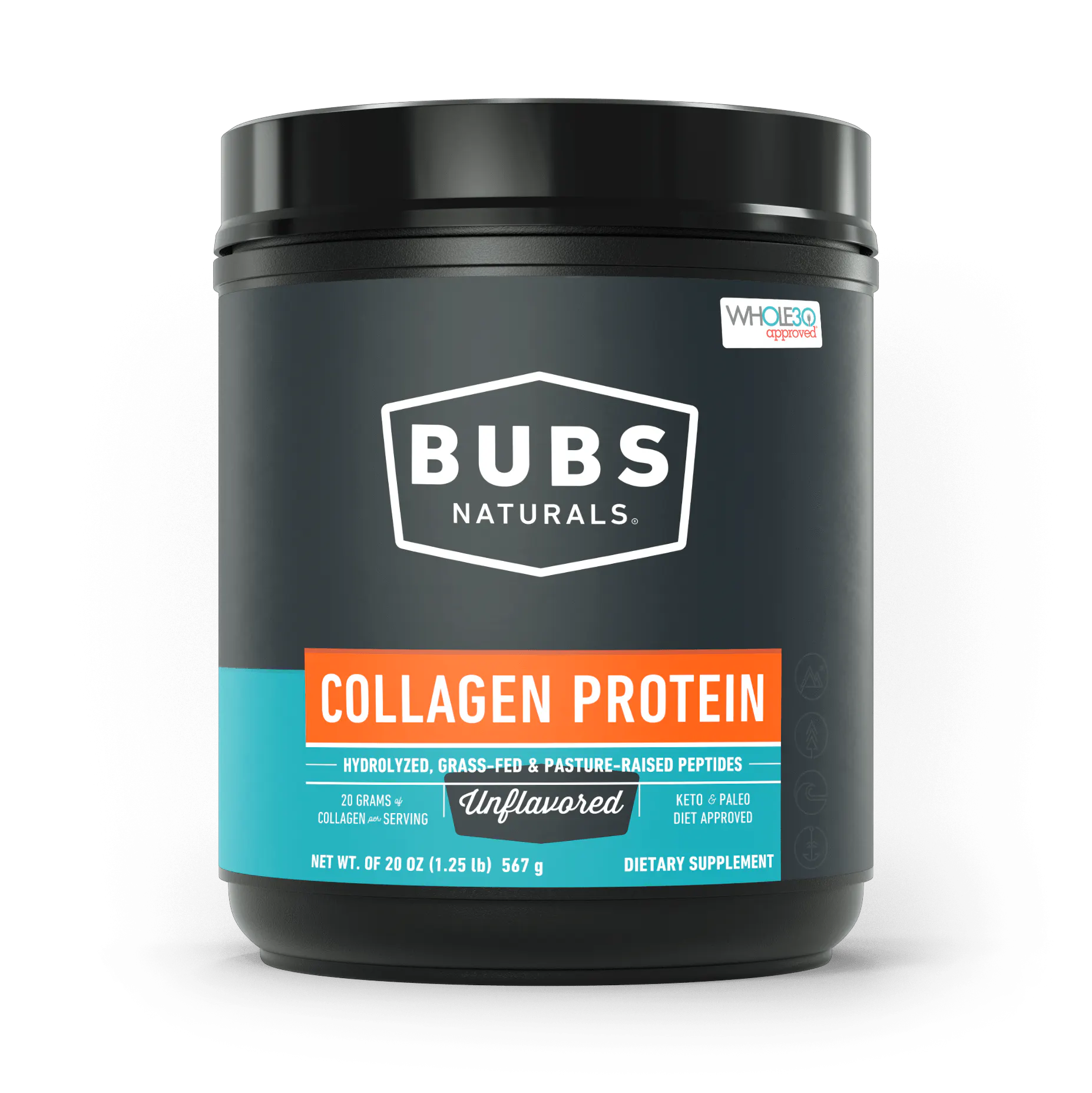 BUBS Naturals Collagen Peptides Powder