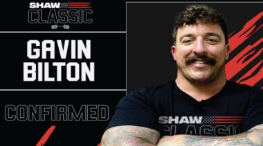 Gavin Bilton 2023 Shaw Classic Announcement