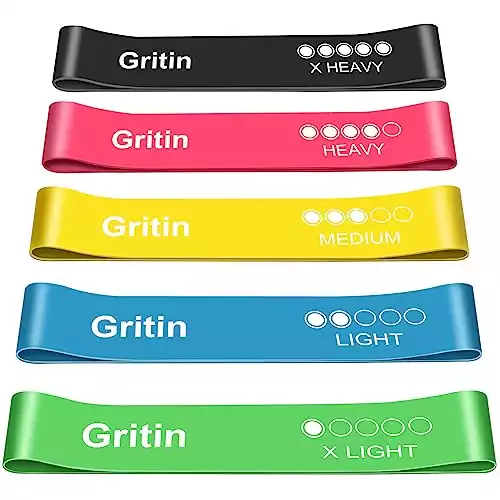 Gritin Exercise Bands Loop Bands