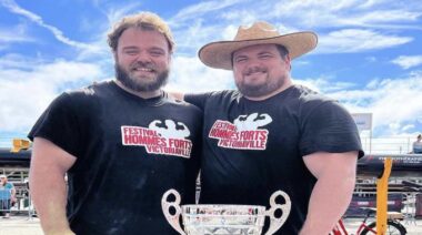 Trey Mitchell, Maxime Boudreault 2023 North America's Strongest Man