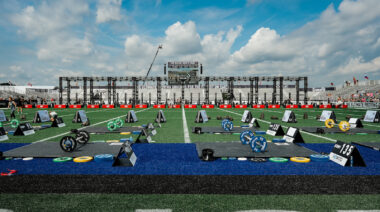 Outdoor field site for 2023 CrossFit Games