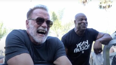 Arnold Schwarzenegger And Ronnie Coleman Train Together August 2023
