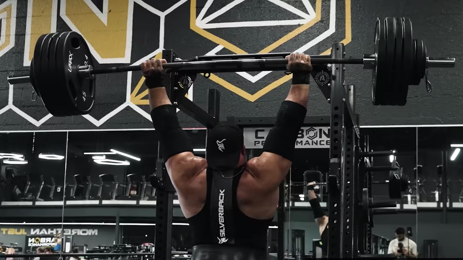 Evan Singleton 450 Pound Overhead Press