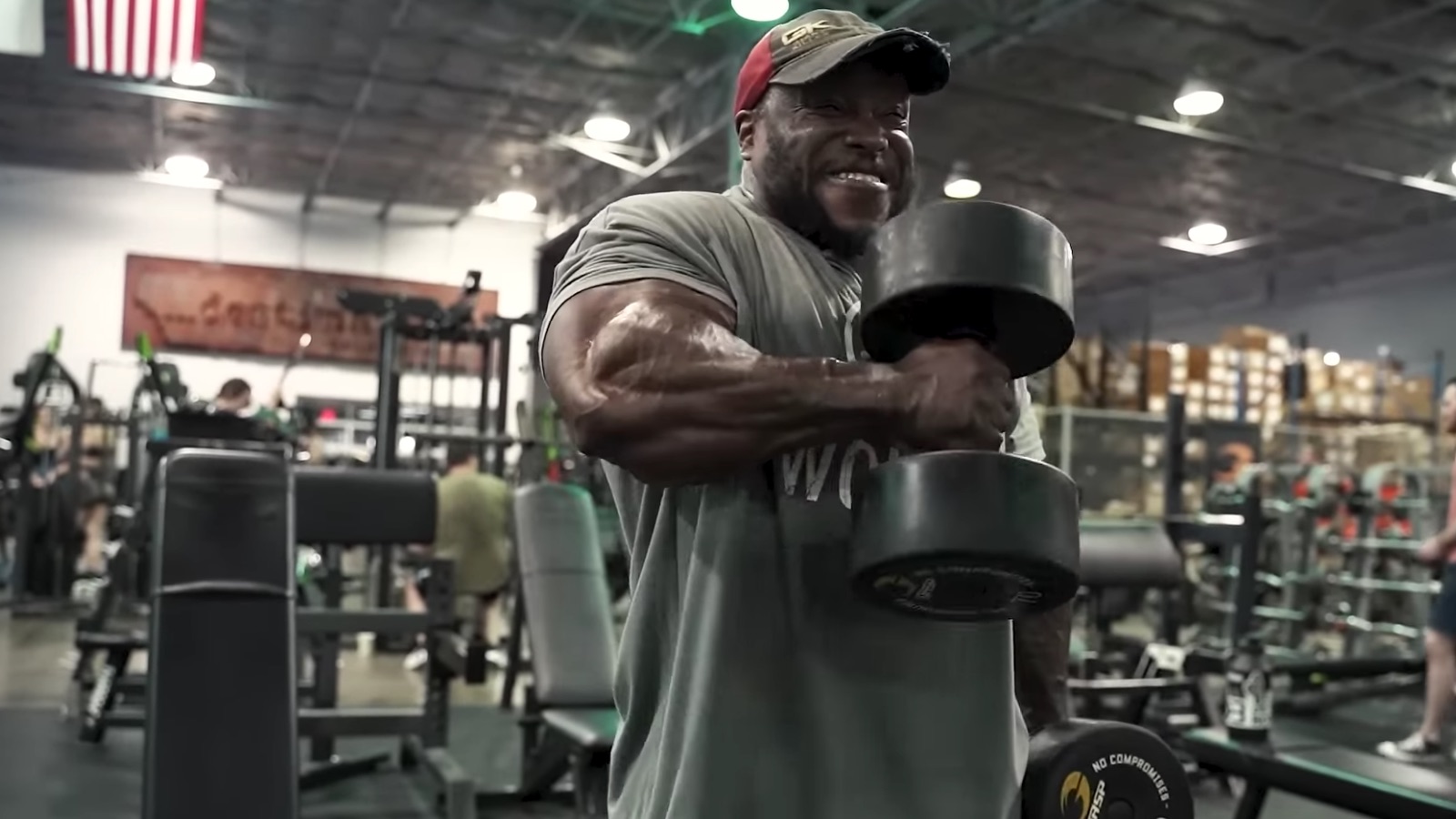 Shaun Clarida Goes Through Massive Arm Workout During Olympia Prep Juststayfit