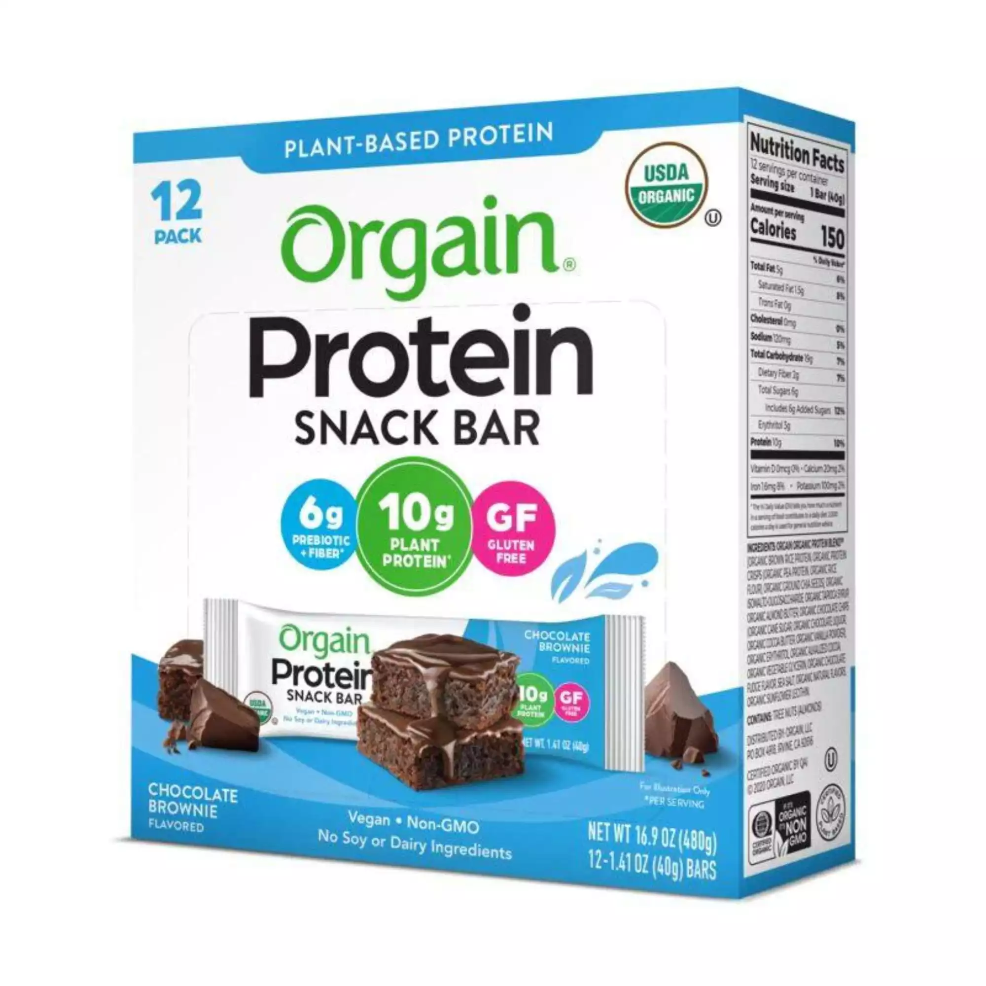 Orgain Organic Protein Bar
