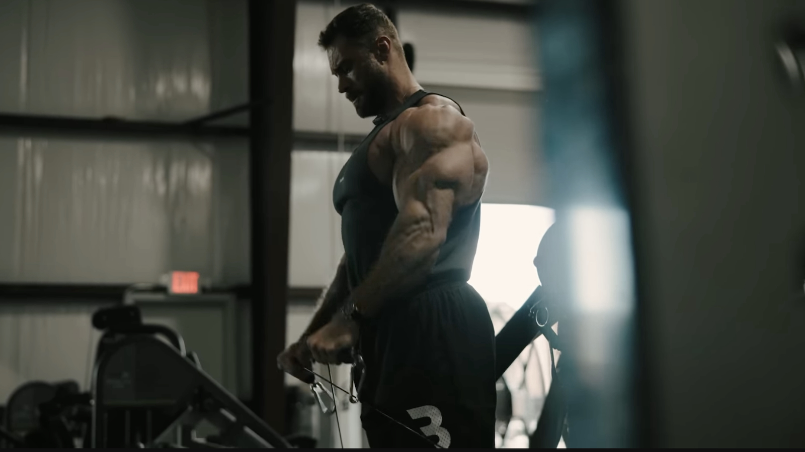 Chris Bumstead Trains Shoulders Two Weeks Out From Trying to Capture Fifth Consecutive Mr. Olympia Title