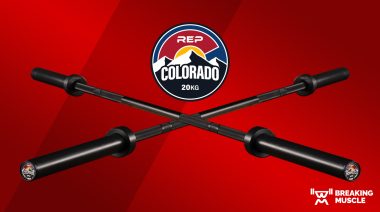 Two REP Colorado Bars with the endcap logo.