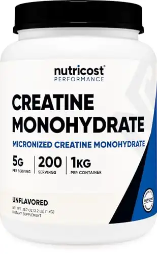 Nutricost Micronized Creatine Monohydrate